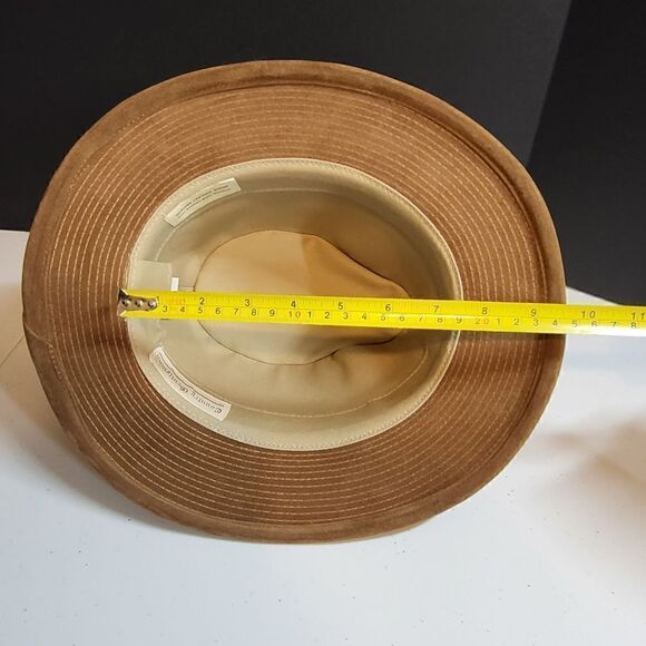 Country Gentleman Men's Genuine Sueded Leather Hat - Picture 8 of 8